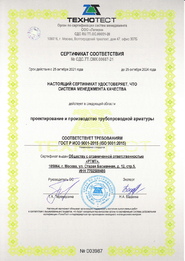 QMS Certificate (ISO 9001:2015)